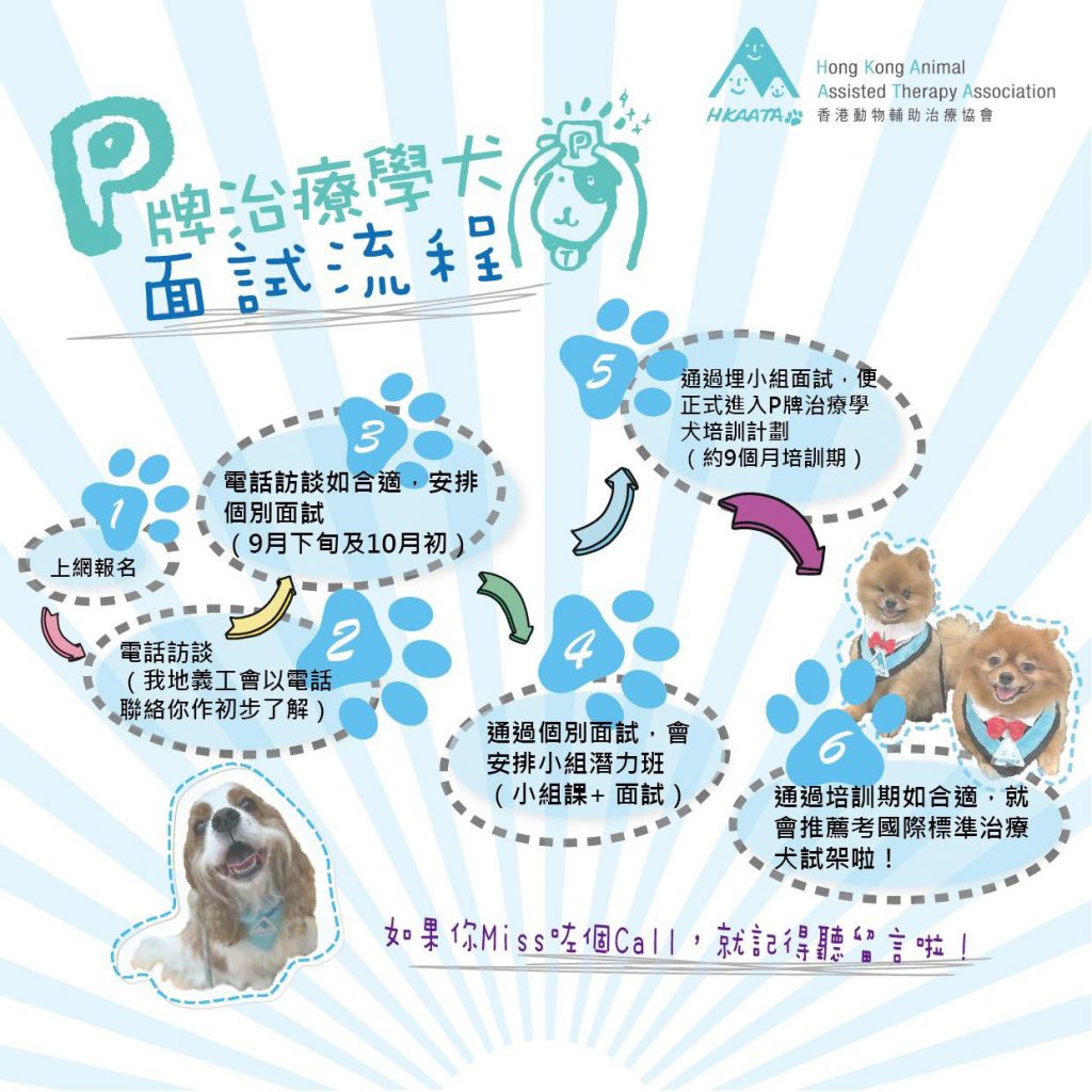 香港動物輔助治療協會 HKAATA - THERAPAWS 治療犬及 Therapaws P治療學犬計劃